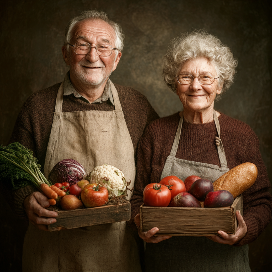 Здорові продукти на столі